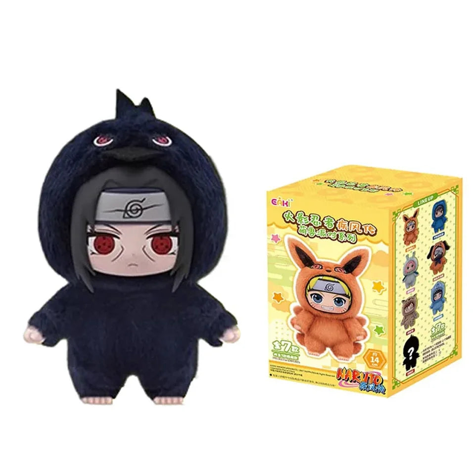 Peluche Anime Estilo Ninja Japonés – Muñeco Cute Coleccionable con Colgante – Regalo Kawaii