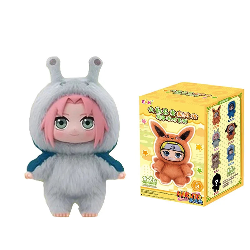 Peluche Anime Estilo Ninja Japonés – Muñeco Cute Coleccionable con Colgante – Regalo Kawaii