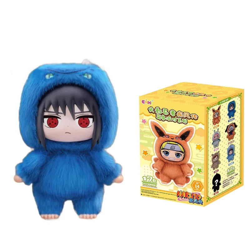 Peluche Anime Estilo Ninja Japonés – Muñeco Cute Coleccionable con Colgante – Regalo Kawaii